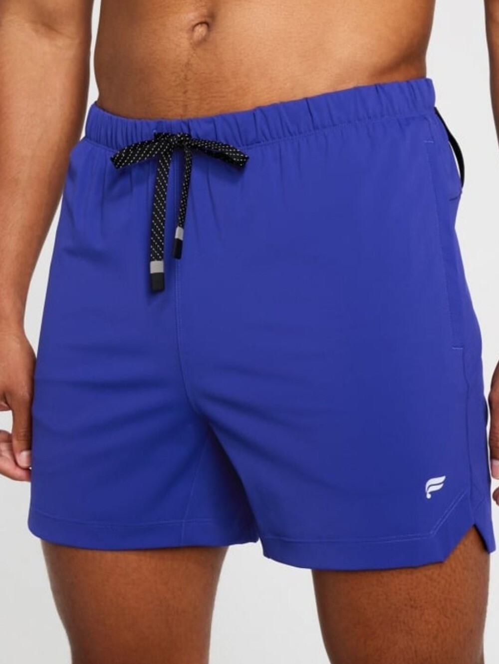 Fabletics Mens The One Athletic Admiral Blue Shorts Size Large